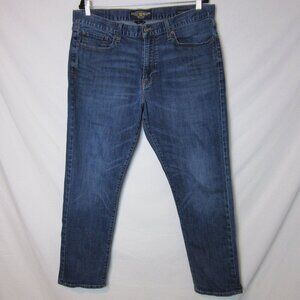 Lucky Brand Jeans 410 Athletic Fit Straight Leg Blue Denim Casual Men's 36 X 30